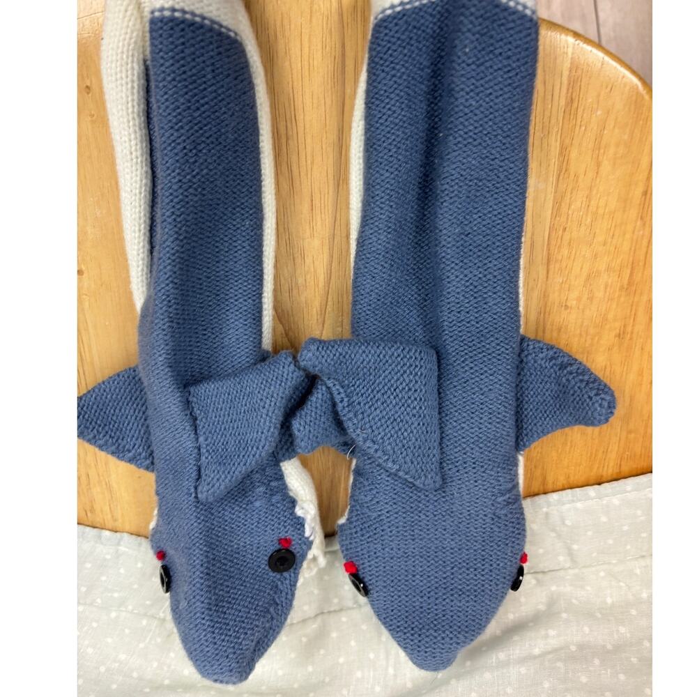 Shark Socks Crochet Dress Up Coquette Small